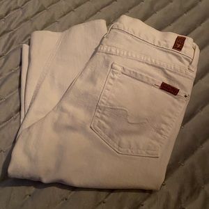 7 for all mankind Capri jeans Sz 28